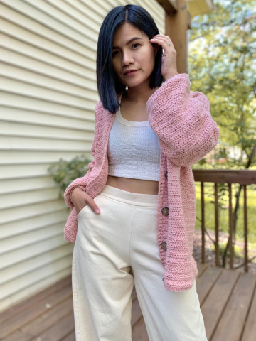 Easy Crochet Cardigan Pattern