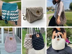 Crochet bag patterns